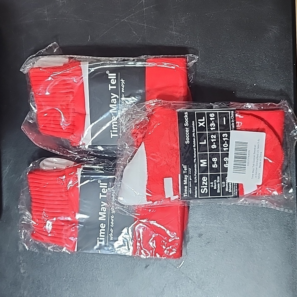 Soccer socks 3 pair